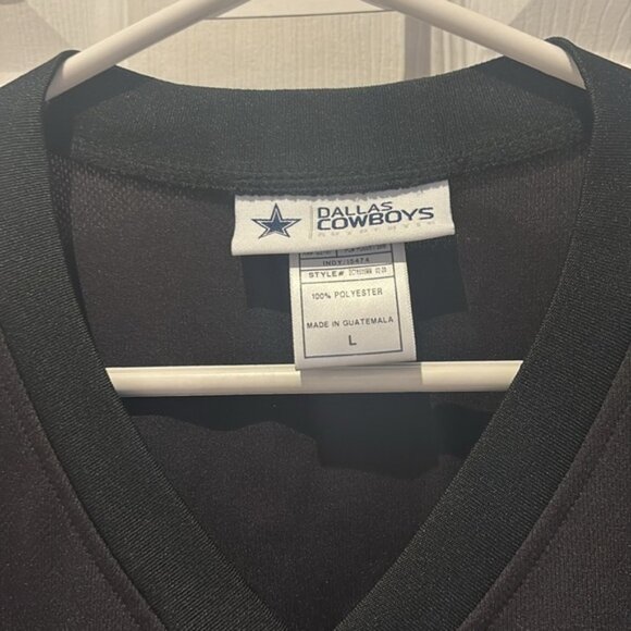 NFL Dallas Cowboys jersey SZ Large Dak Prescott black and green camouflage. - Picture 4 of 8